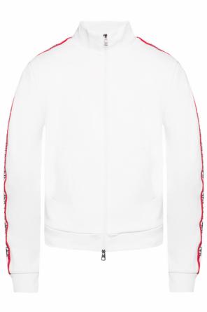 Striped sweatshirt with logo, zdjęcie 1 Striped sweatshirt with logo od Moncler